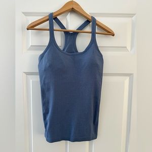 Lululemon, size 8, y-back tank with built in bra
